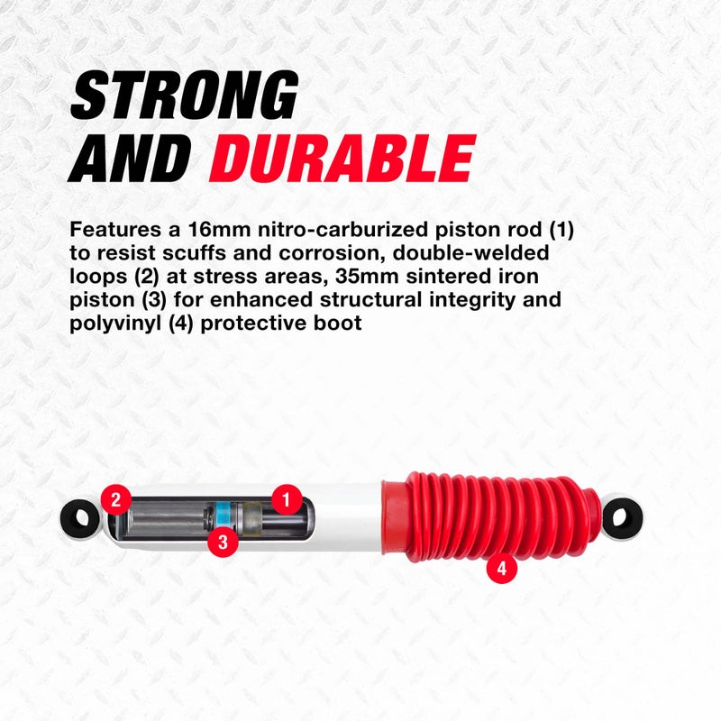 Rancho RS5000X RS55118 Suspension Shock Absorber - Image 3